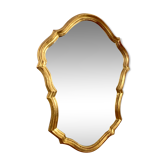 Old baroque gold mirror - 33x47cm