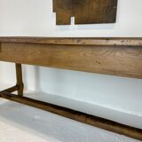 Old oak farmhouse table, 20s