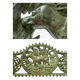 Cast-iron green bench