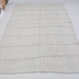 Stripe Neutral Vintage Hmep Kilim Rug sku 3678