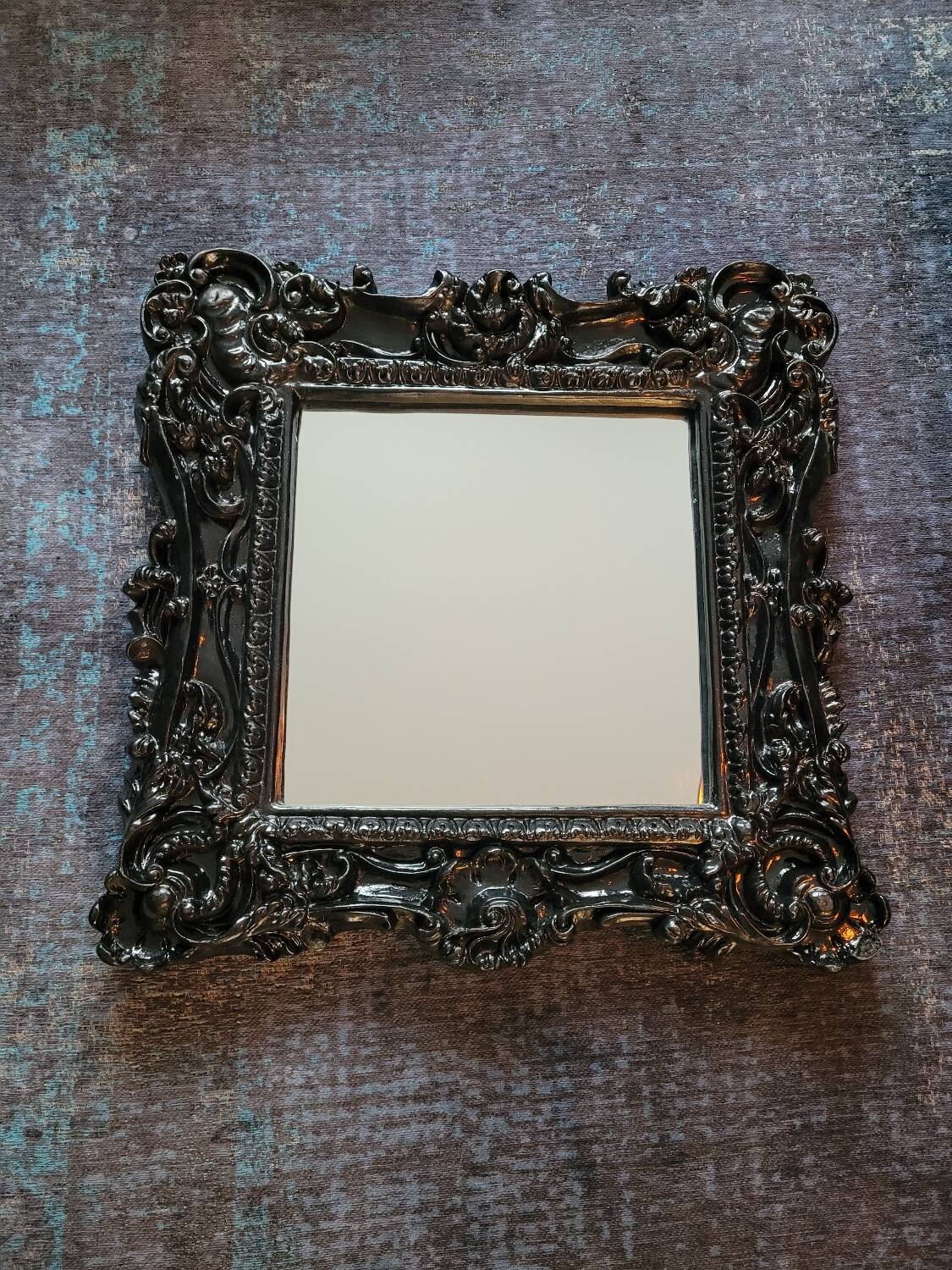Baroque stucco mirror