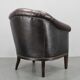 Vintage Leather Armchair, Czechoslovakia