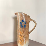 Stoneware jug by Jean Claude Monange.