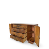 Italian Art deco walnut sideboard