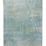 Berber rug mrirt turquoise blue 270 x 171 cm