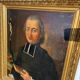 Important portrait 18th century - Philippe Roux, Priest in Périgord - Dated 1751