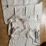 Set of 5 bags of old flour