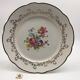 6 flat plates "Digoin Sarreguemines" model Arabesques