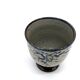 Signed glazed stoneware sake cup