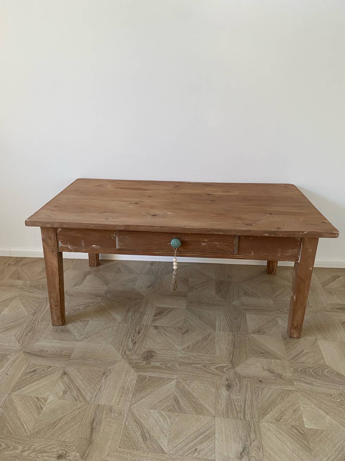 Wooden coffee table