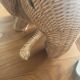 Panier éléphant en rotin