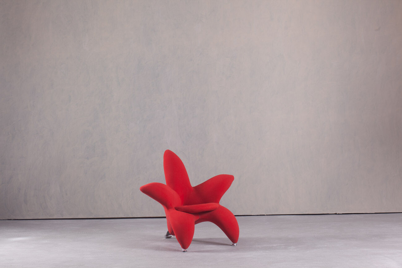 Postmodern Getsuen Lily Chair by Masanori Umeda for Edra, Italy, 1990s