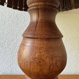 Large teak lamp from the 60s