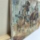 Impressionist Oil Painting of Horses