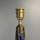 Dutch ceramic art nouveau Plazuid Gouda Pottery table lamp, 1920s