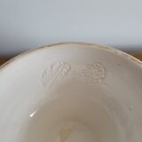 Braided ceramic basket, handmade Pichon Uzès