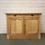 Parisian sideboard in raw wood