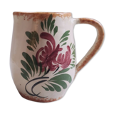 Small hand-painted pitcher