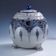 Art Deco punch bowl by Alfons Wilhelm Lötschert. Germany, early XXth