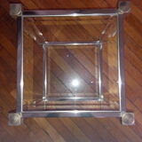 Pair of tables high by Pierre Vandel