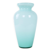 Glass vase, Italian design, 1970s, made in Italy