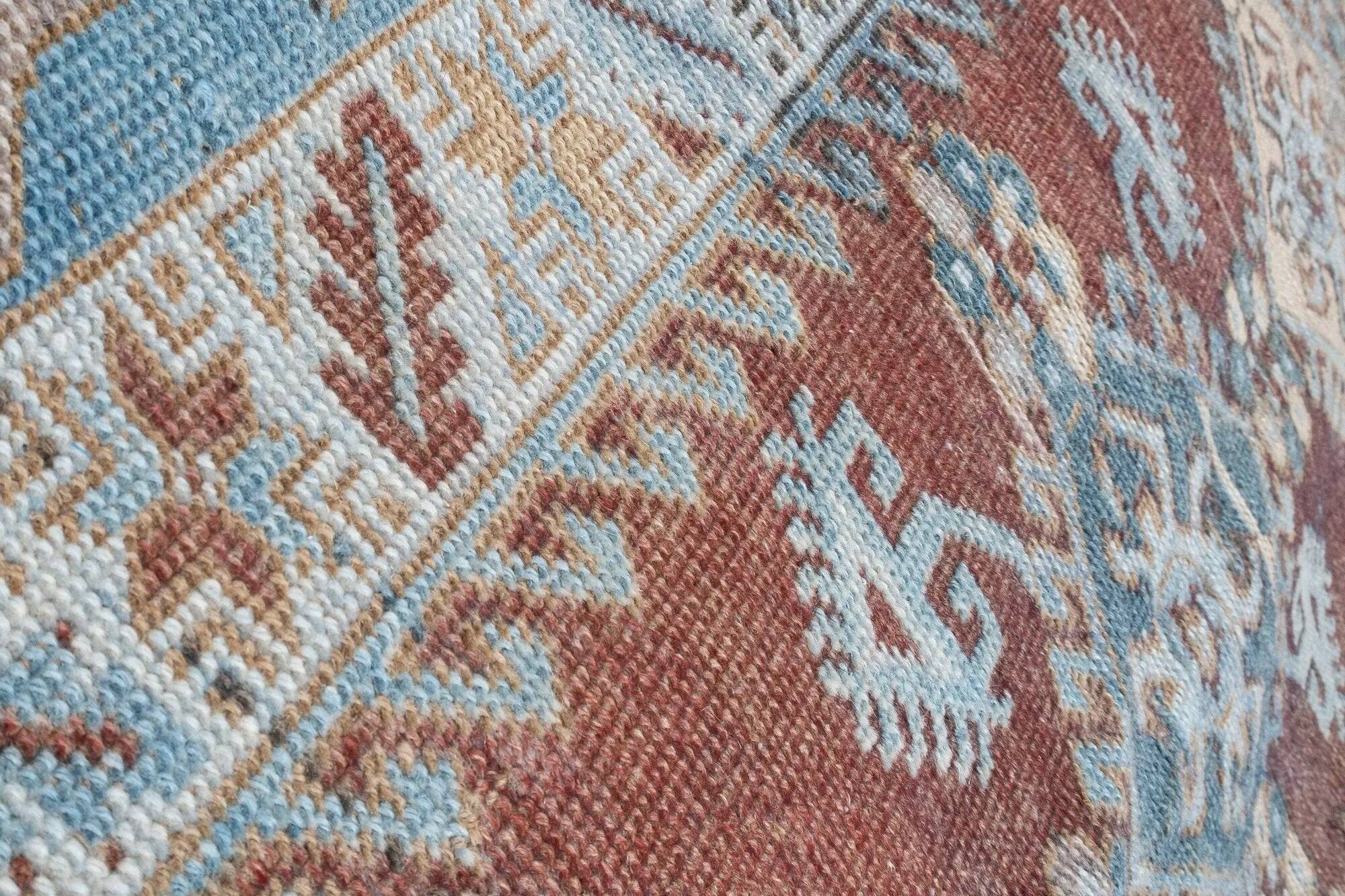 Vintage Turkish Oushak rug 117x186 cm
