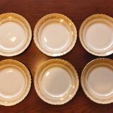 12 assiettes plates "Valence" Moulin des Loups Orchies