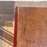 Bistro table, wood and aluminum