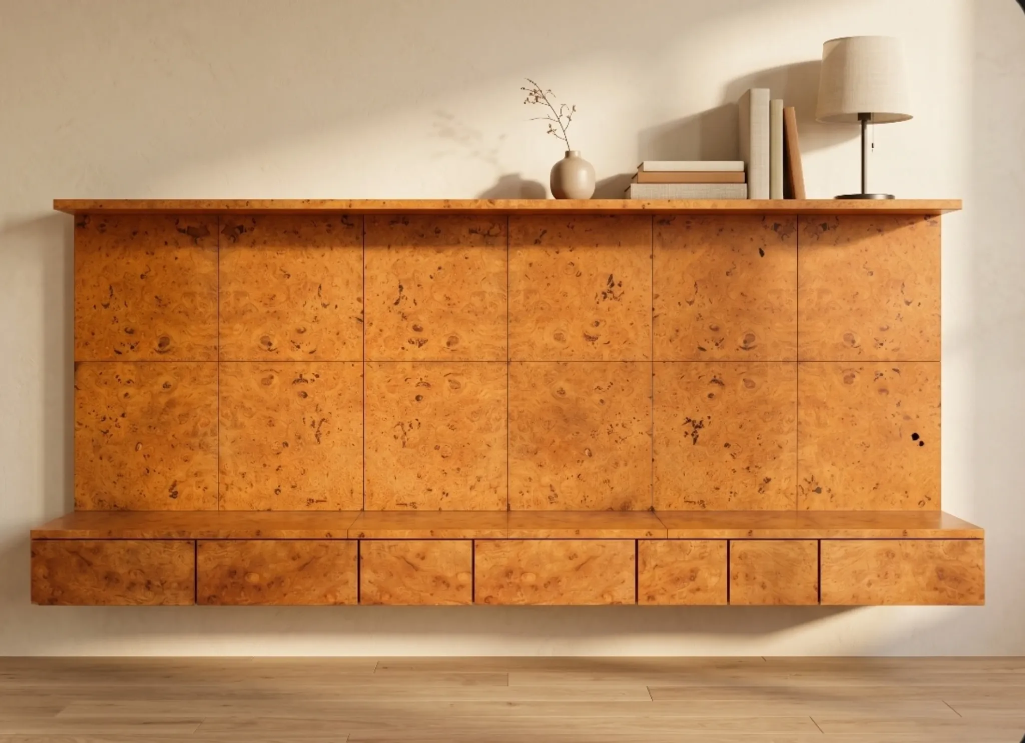 Italian wall mounted console 1970'