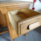 Children's desk in solid oak