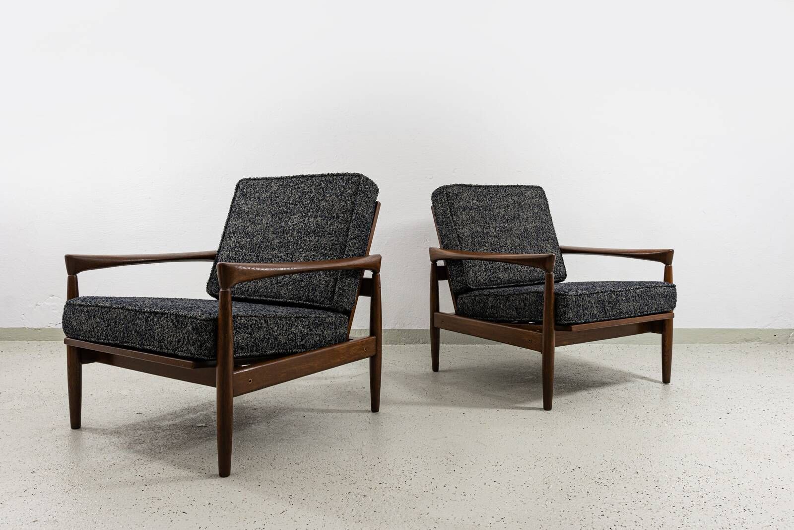 Scandinavian armchairs "Kolding" by Erik Wørts for IKEA, 1960’s, set of 2