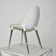 Chaise Caprice en cuir blanc Philippe Starck pour Cassina
