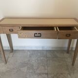 LOT Salon Rochebobois 3 pièces (console table basse bibliothèque)