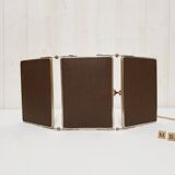 Mirror barber triptych beveled