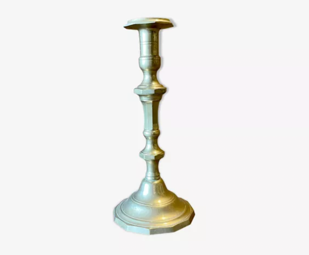 Brass candle holder