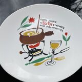 Fondue plates