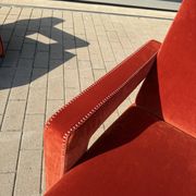 1x Cassina Utrecht chair Terracotta velvet in as new condition!!