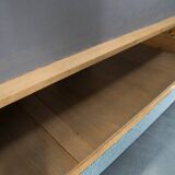 Canapé/lit pliant Art déco nouvellement rembourré par Halabala, années 1930