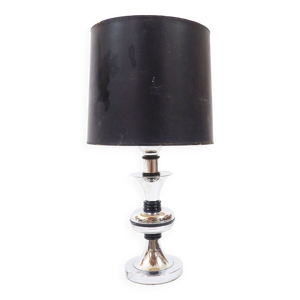 Lampe pied chromé