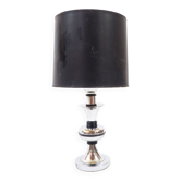Lampe pied chromé