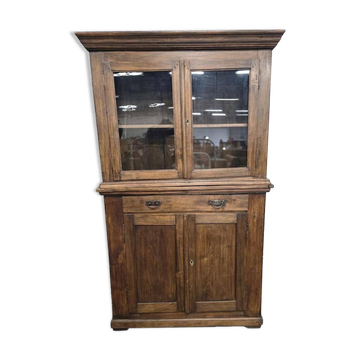 Vintage wooden display cabinet / sideboard / wardrobe