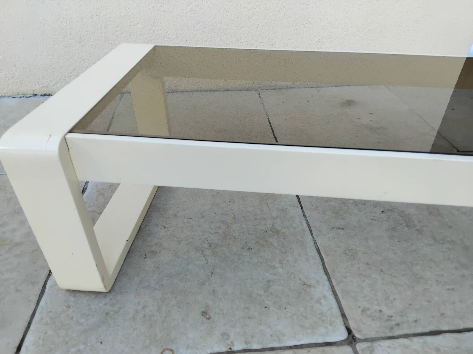 Table basse vintage année 70 design
