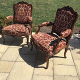 Pair of 19th century armchairs