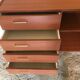 Buffet vintage storage cabinet formica