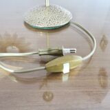 Lampe "soleil" en bronze années 80