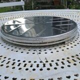 Vintage stainless steel flat