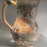 19th-century earthenware jug