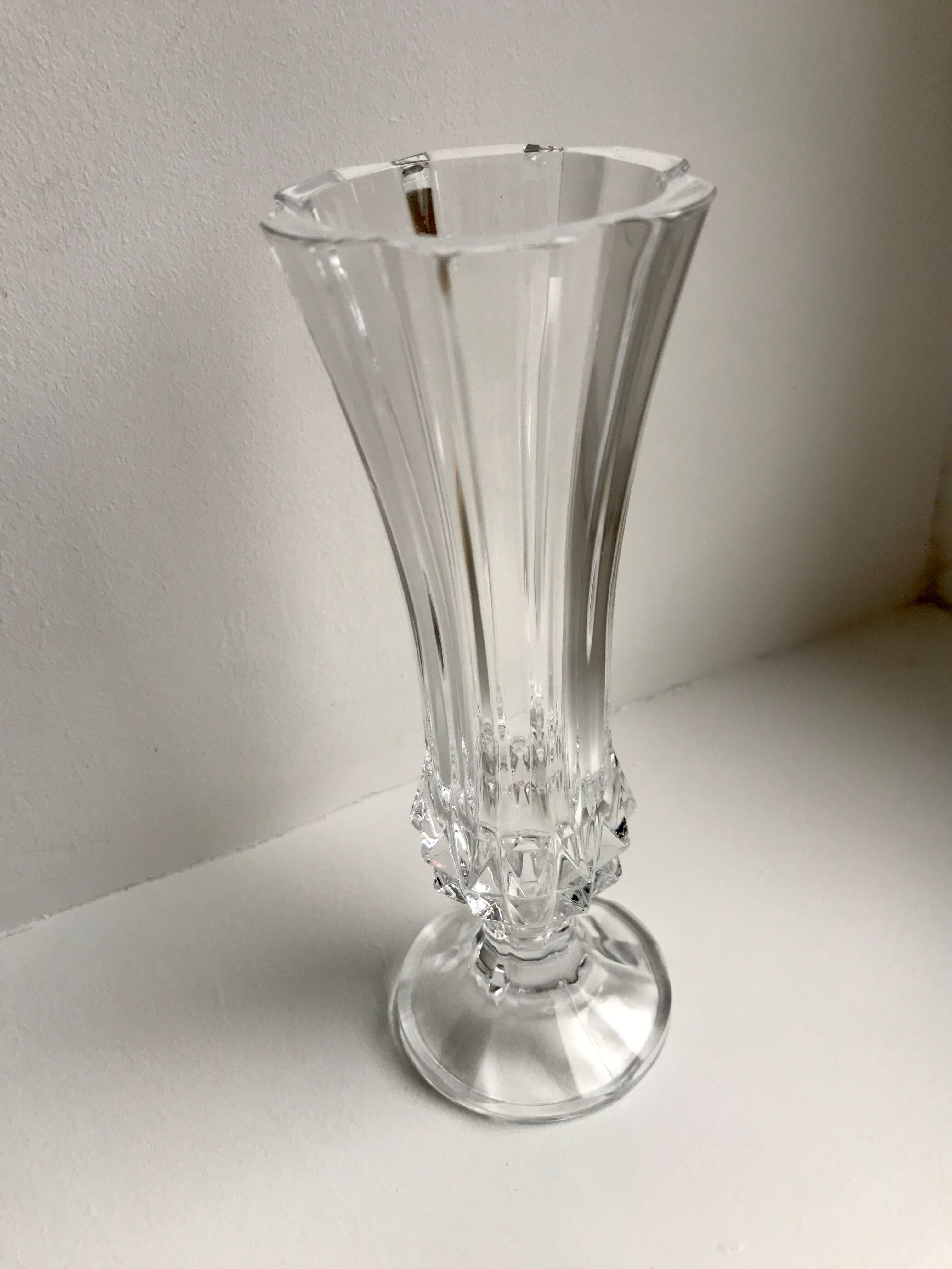 Crystal vase 50s-60s