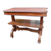 Art Nouveau mahogany serving trolley from the 1900s