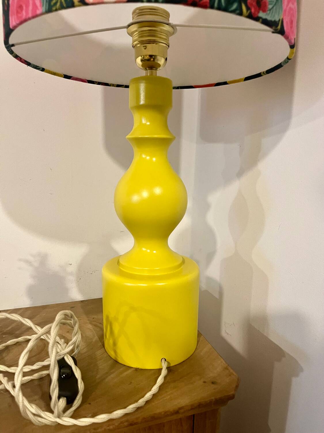 Restored vintage lamp